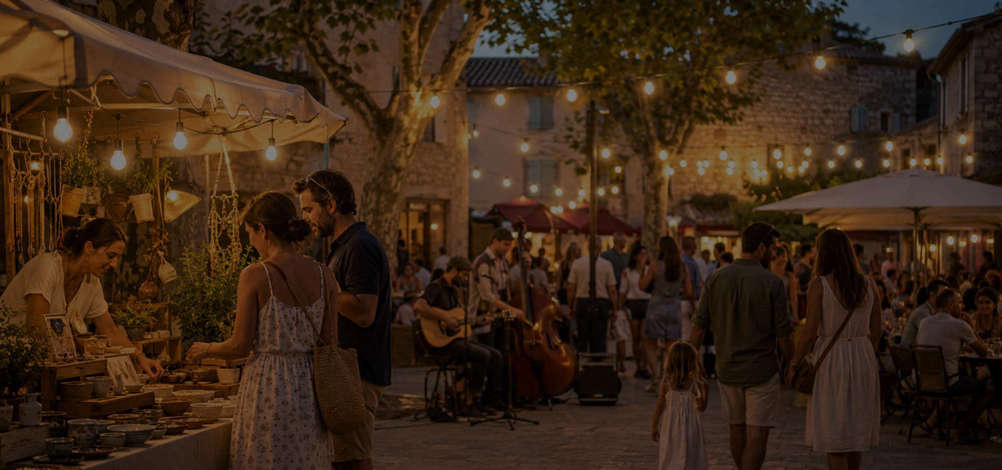 Night Markets in the Luberon