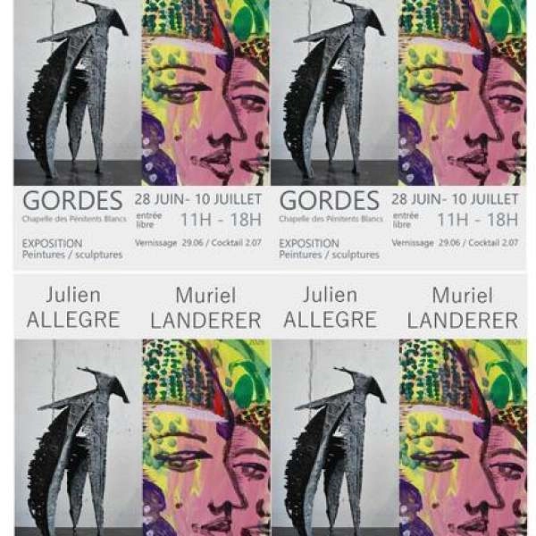 Exposition Julien Allegre et Muriel Landerer - EN
