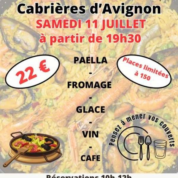 Repas fête votive - EN