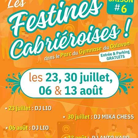 Les Festines Cabriéroises ! - EN