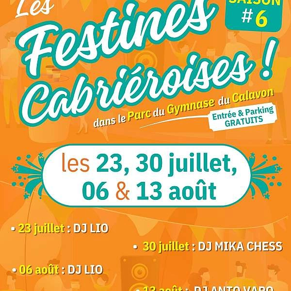 Les Festines Cabriéroises ! - EN