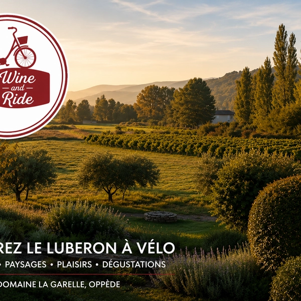 Electric bike wine tour with Wine and Ride Luberon