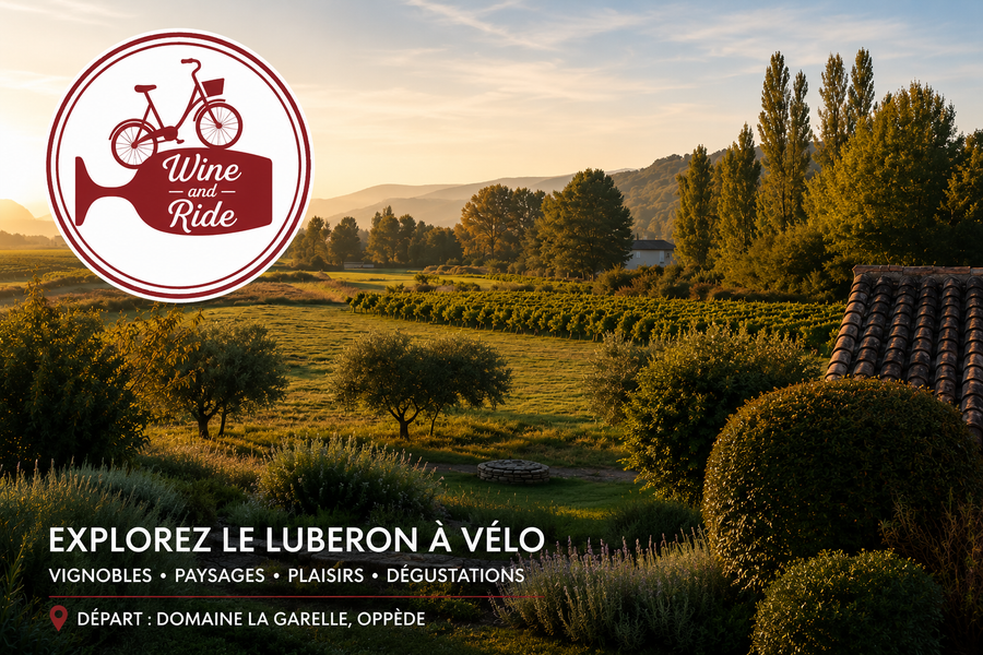 Wine and Ride Luberon by electric bike Electric bike ride with Wine and Ride Luberon through the heart of the vineyard landscapes