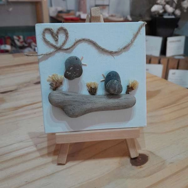 Créer son tableau en galets - Atelier - EN