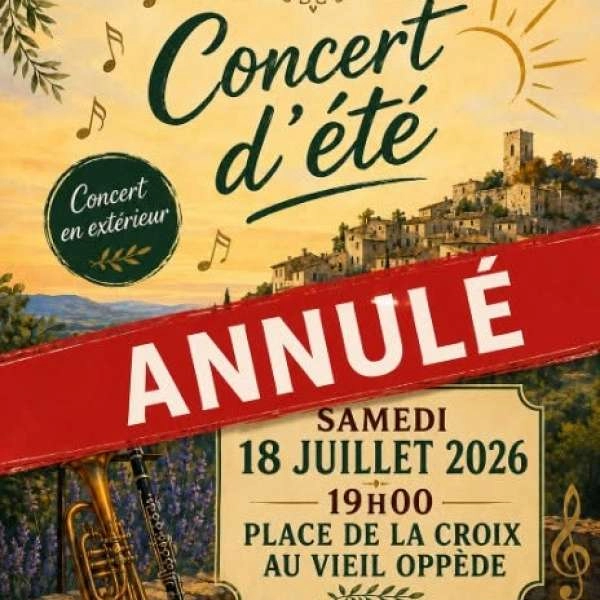 Summer concert with La Fraternelle Oppédoise