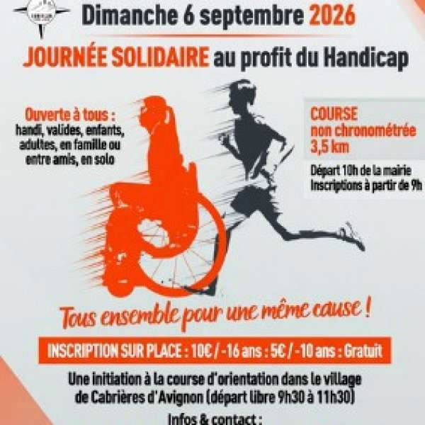 Handi-Run 2026 in Cabrières-d’Avignon