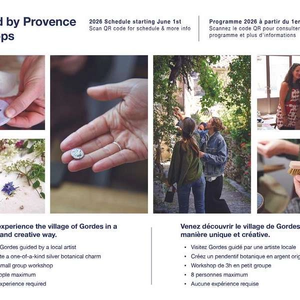 Charmed by Provence Workshops - EN