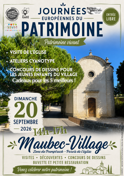 Heritage Day in Maubec Heritage Day in Maubec pendant les Journées européennes du patrimoine