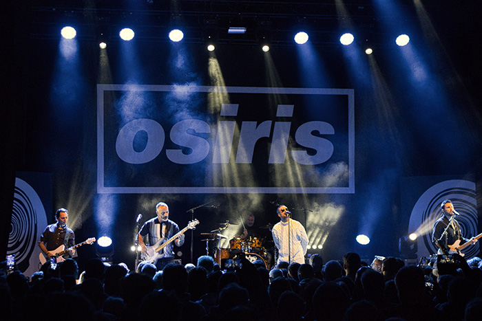 Osiris, an Oasis tribute band, performing live