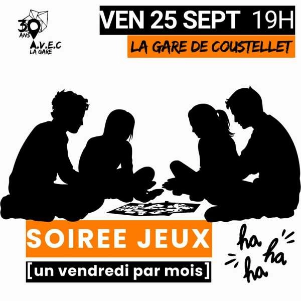 Games Night at La Gare de Coustellet