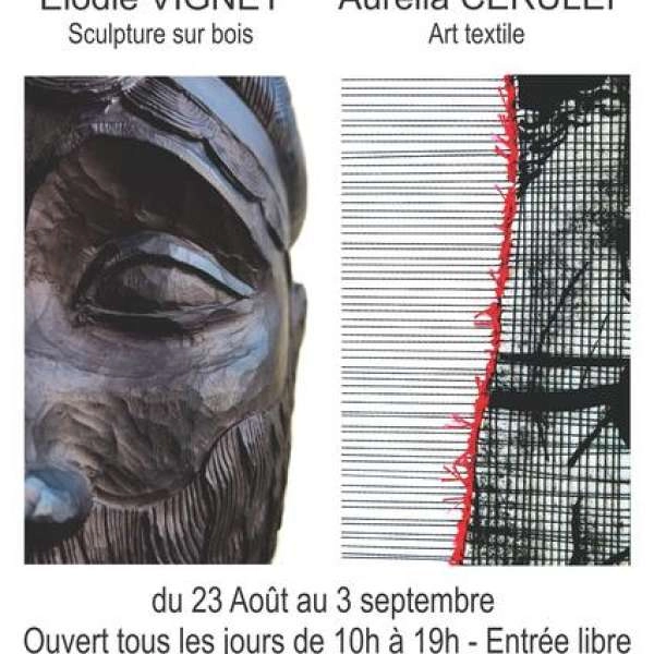 Élodie Vignet and Aurélia Cerulei Exhibition