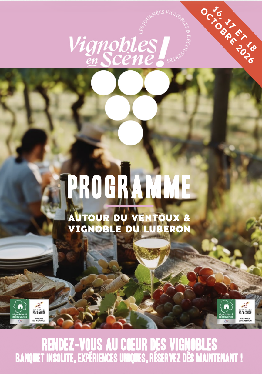 2026 Vignobles en Scène programme in the Ventoux and Luberon