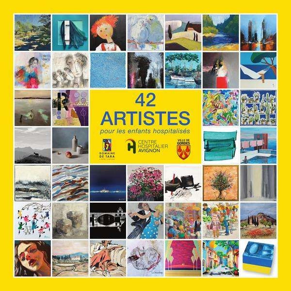 42 artists for children hospitalized in Gordes