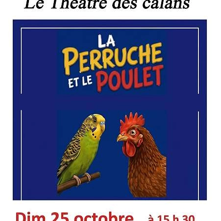 The parakeet and the chicken at Cheval-Blanc