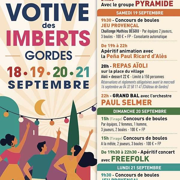 Imberts Votive Festival in Gordes
