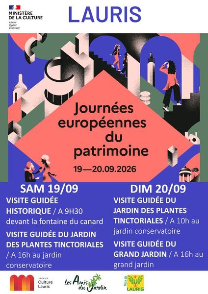 European Heritage Days 2026 in Lauris European Heritage Days 2026 in Lauris