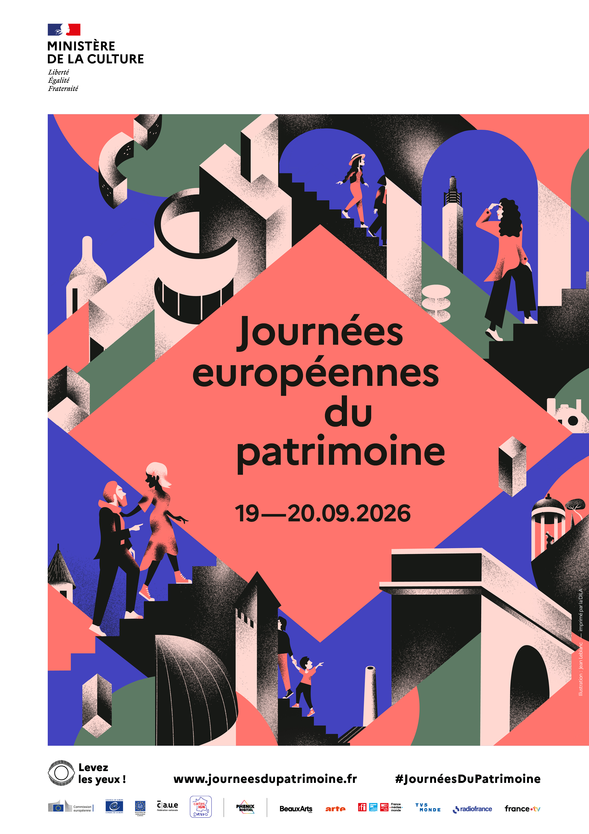 European Heritage Days 2026 poster European Heritage Days 2026 poster in the Luberon
