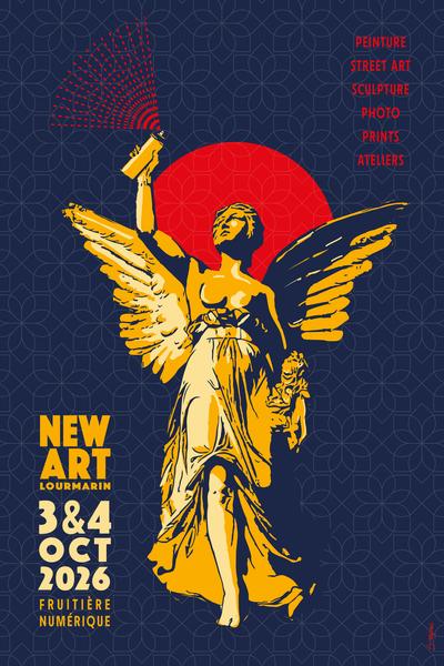 Festival New Art 2026 in Lourmarin Festival New Art 2026 at the Fruitière Numérique in Lourmarin