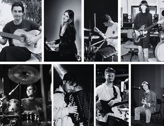 Young artists from the Cavaillon Conservatoire performing live
