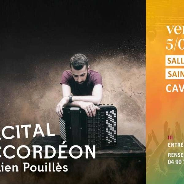 Accordion recital by Bastien Pouillès in Cavaillon