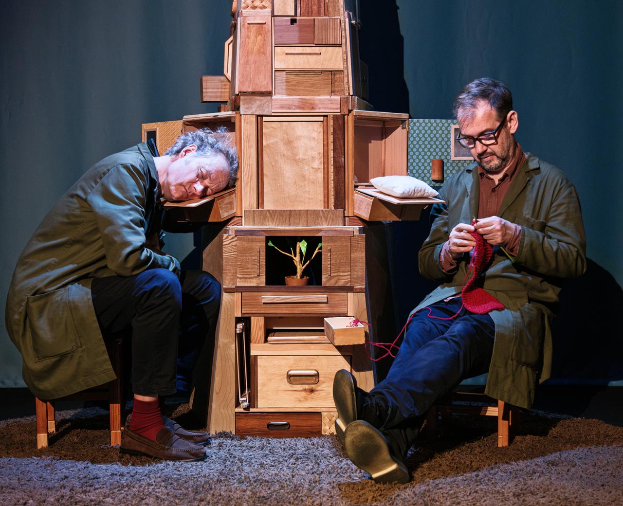 In Time object theater show at La Garance in Cavaillon