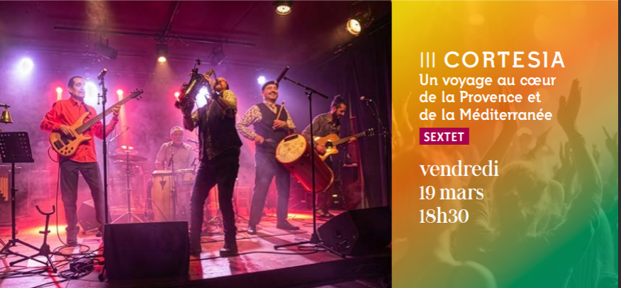 Cortesia in concert in Cavaillon Cortesia concert at the Moulin Saint-Julien in Cavaillon