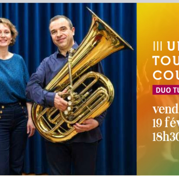 A colorful journey: harp and tuba concert in Cavaillon