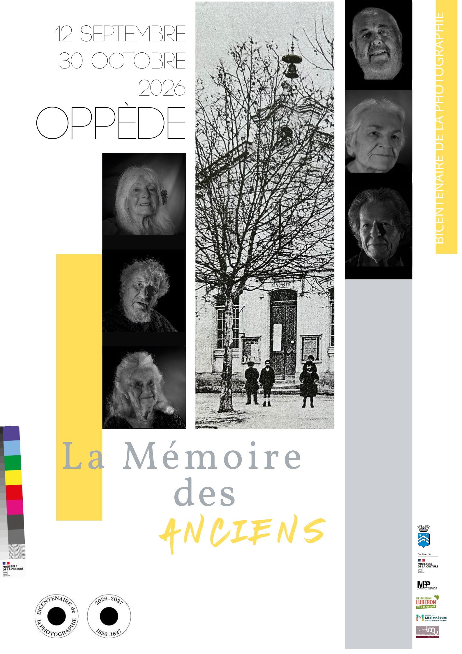 La Mémoire des Anciens exhibition in Oppède