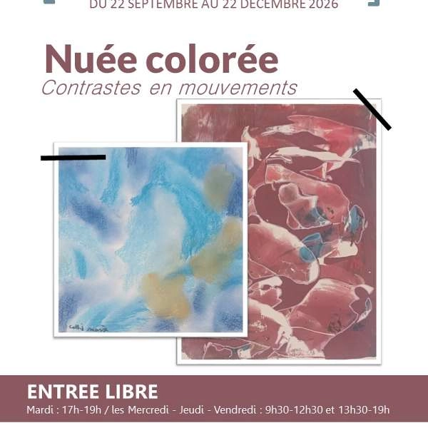 Colourful Cloud Exhibition - Contrasts in motion in Cavaillon