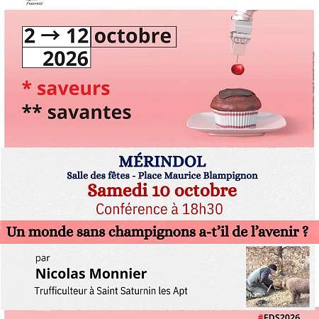Science Festival 2026 in Mérindol: could we live without fungi?