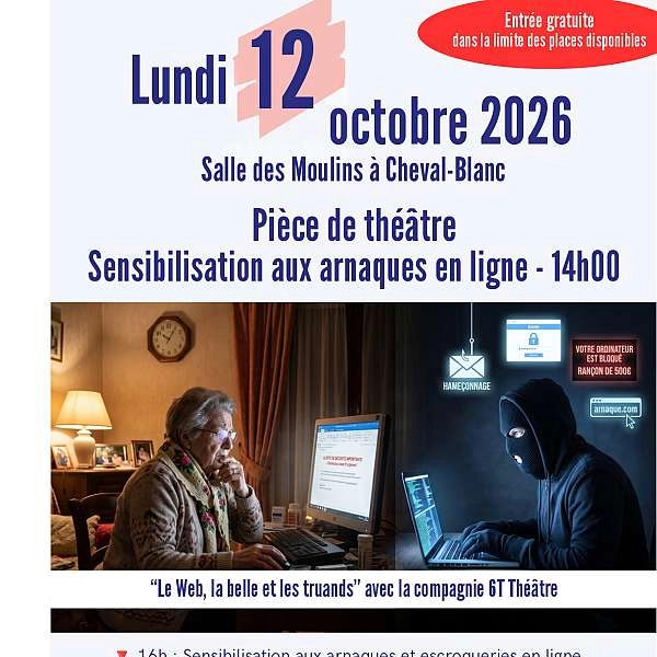 The web, the beautiful and the Ugly: theater in Cheval-Blanc
