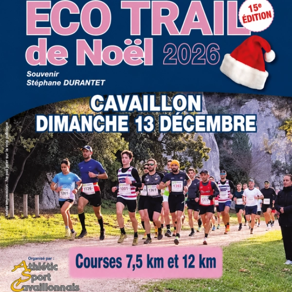 Christmas Eco Trail in Cavaillon: Nordic walking and running