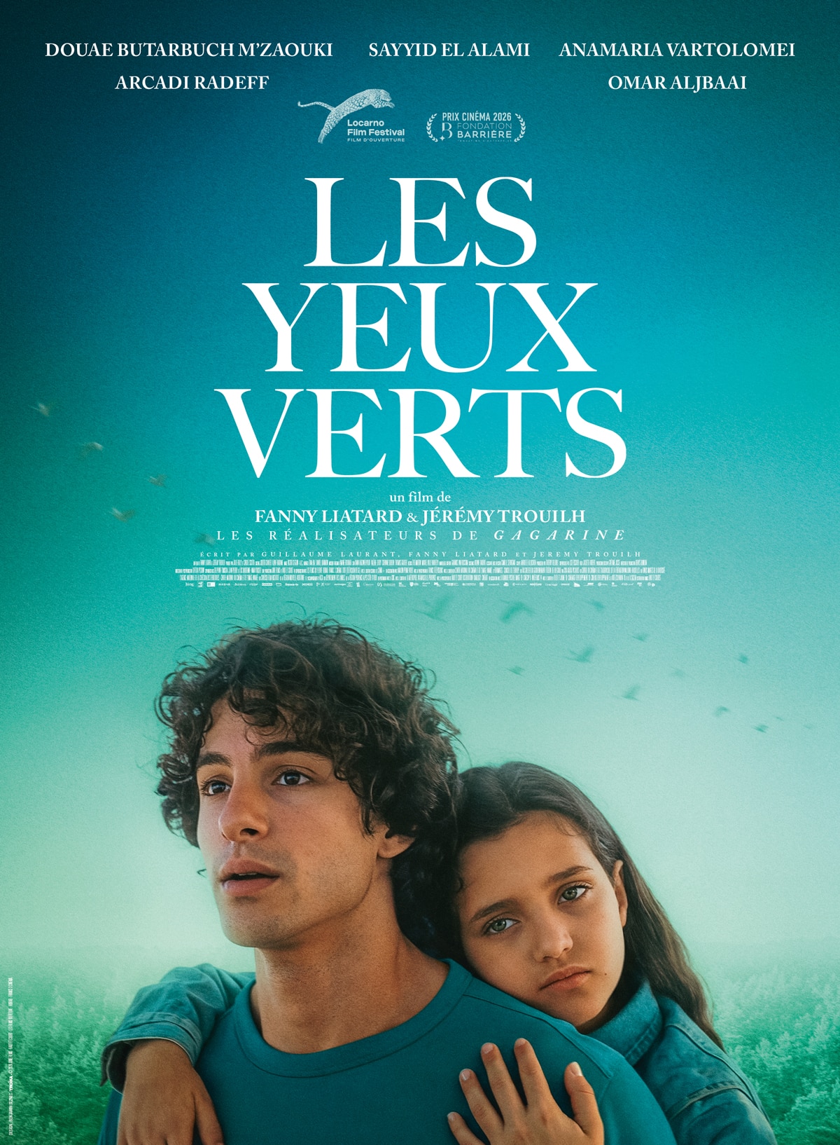 Poster for the film Les Yeux Verts, presented in a regional premiere in Lourmarin