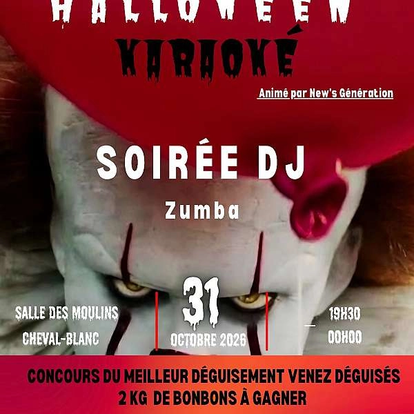 Halloween Party Night in Cheval-Blanc