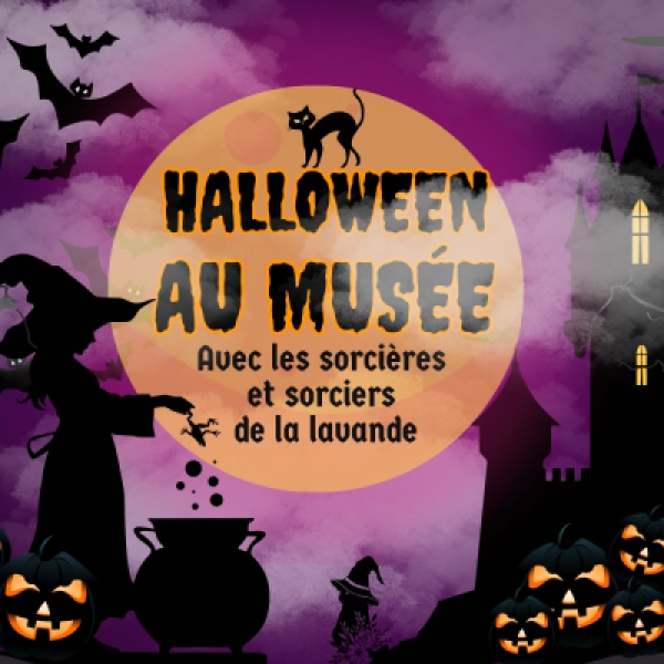 Halloween at the Lavender Museum in Coustellet
