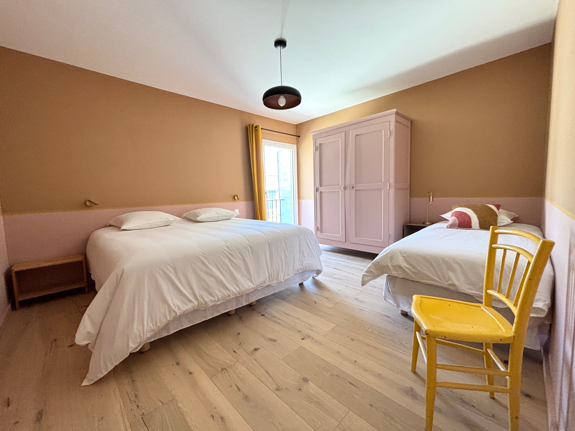 Family bedroom at Maison Poumo