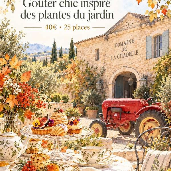 Botanical Escape: Watercolour & Gourmet Treats in Ménerbes