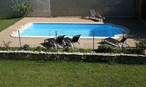 Vue piscine