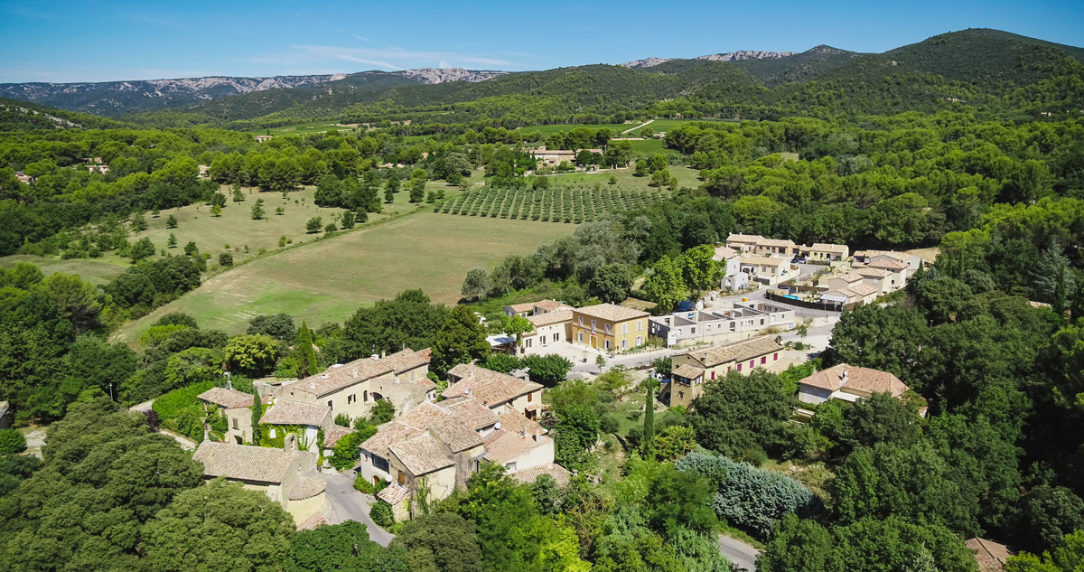 Puget-sur-Durance village in the Luberon