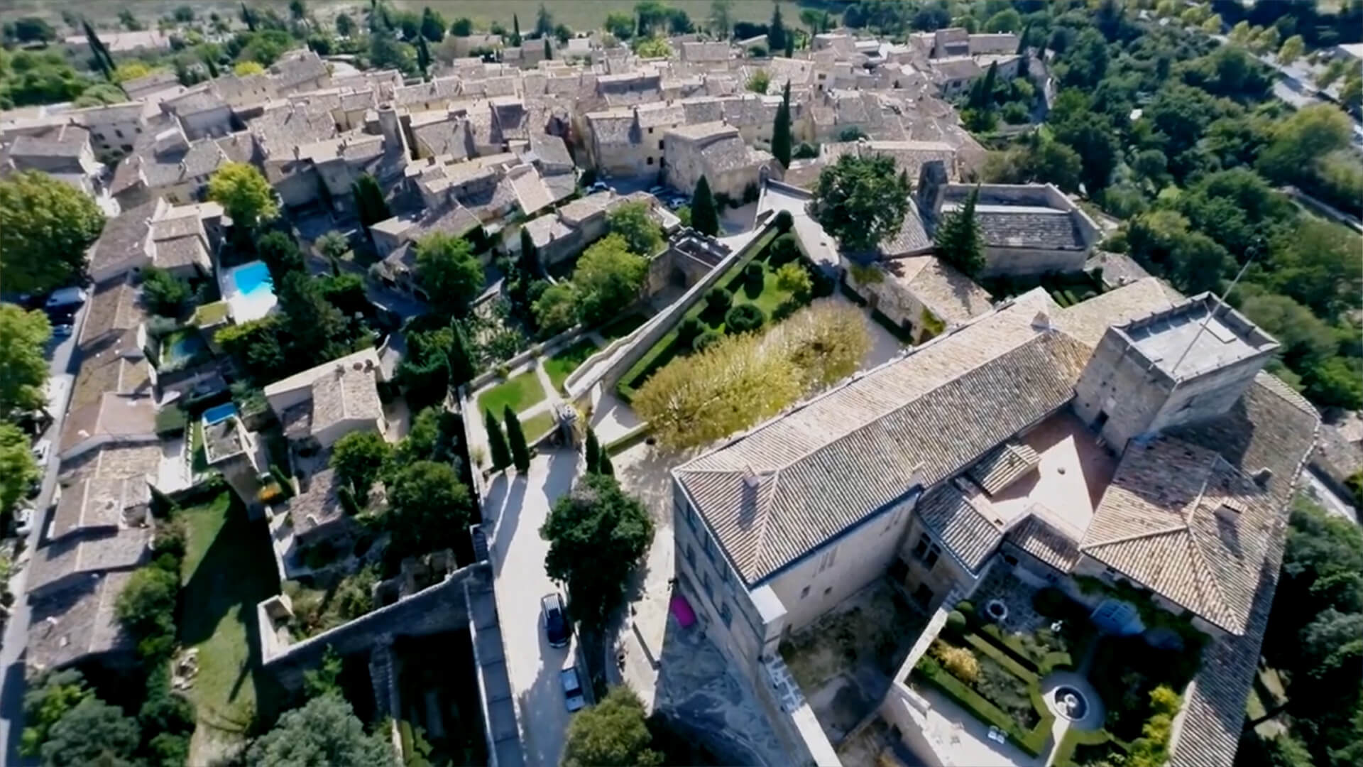 Ansouis perched village in the Luberon