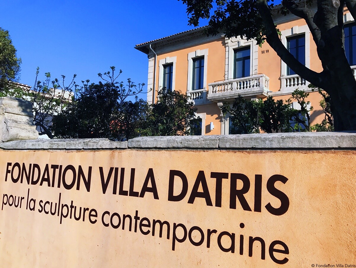 Façade de la Villa Datris Foundation in L