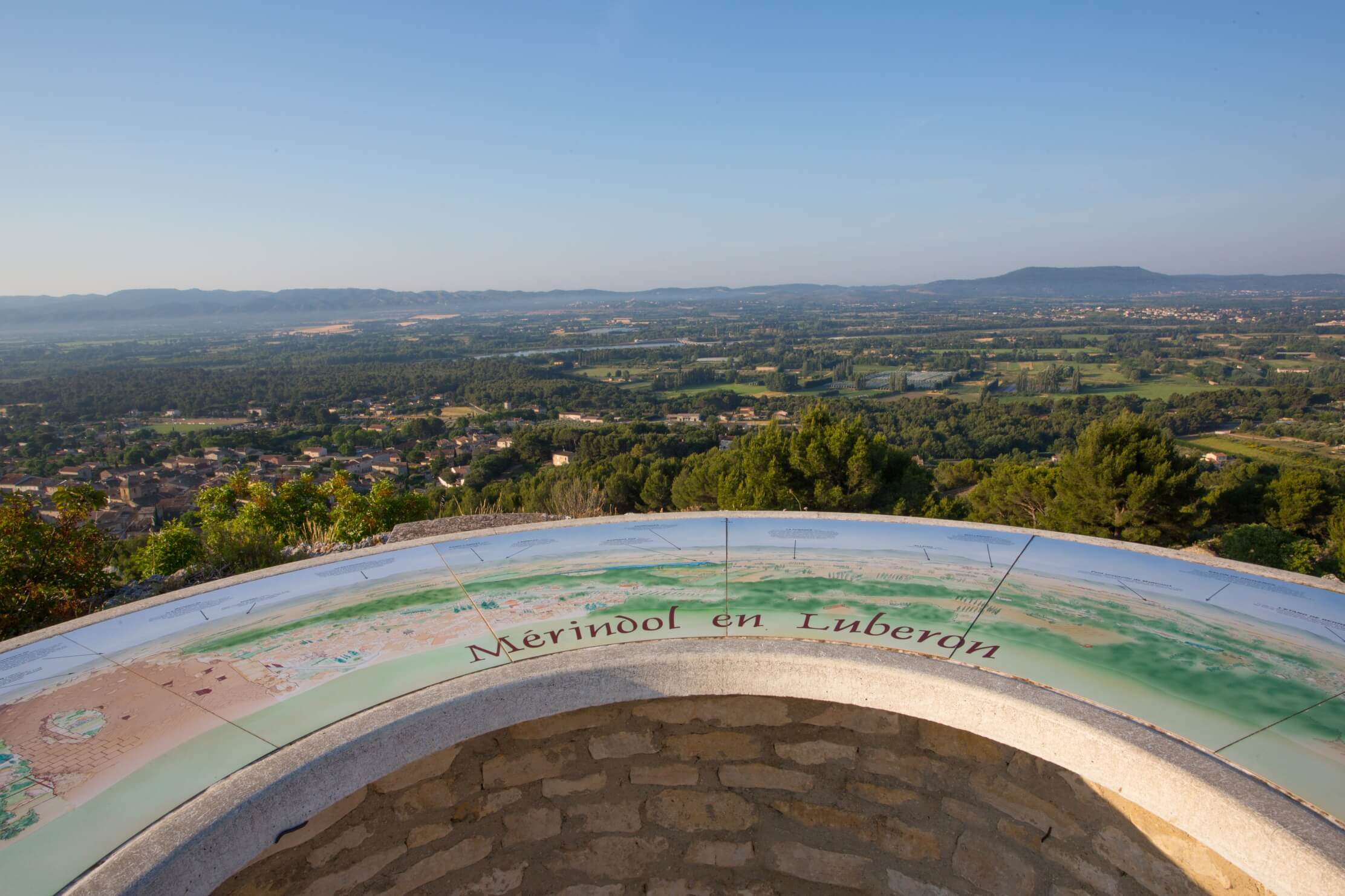 Cycling route Mérindol Lauris Cadenet Mallemort in the Luberon