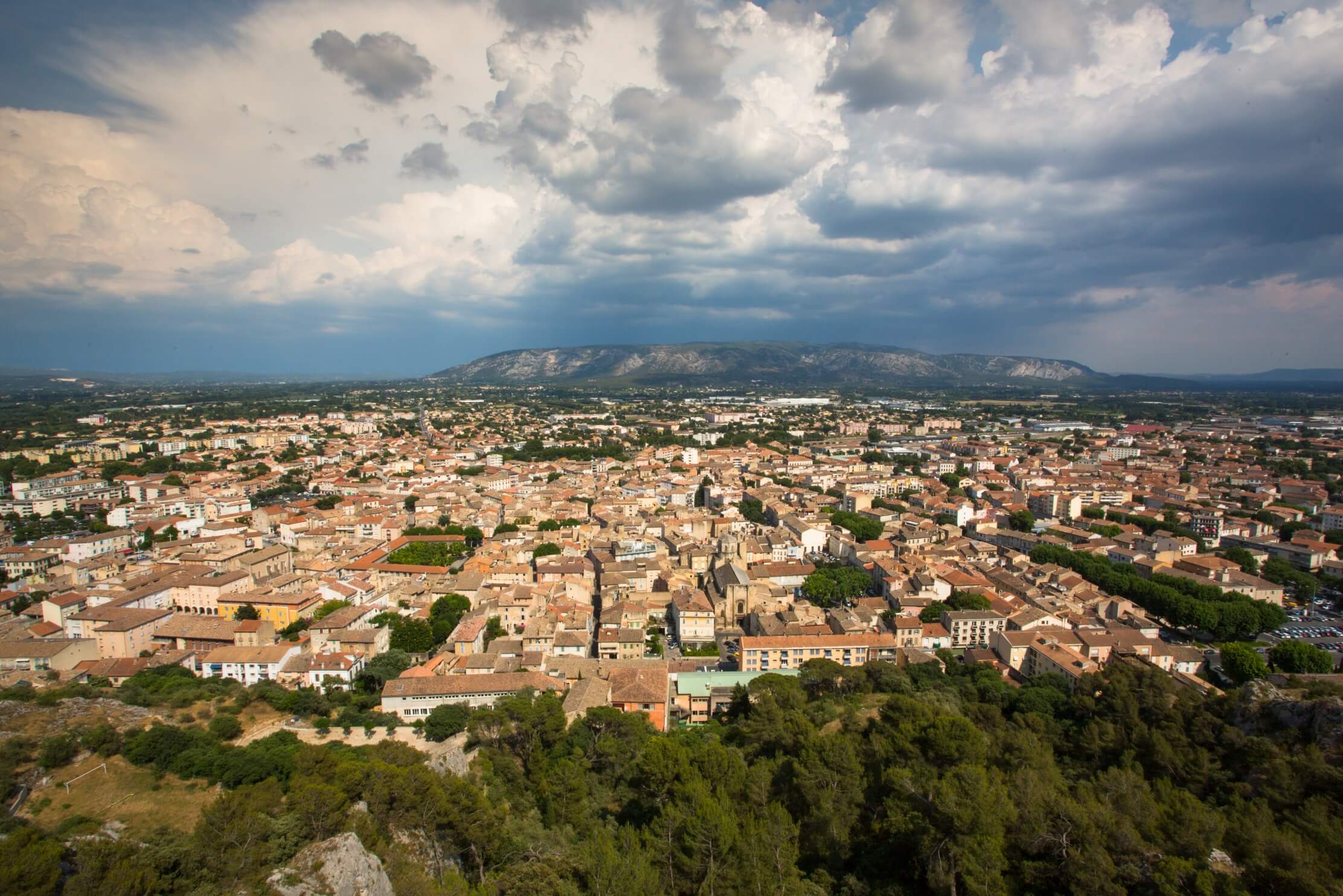 Cycling route Cavaillon Cheval-Blanc in the Luberon