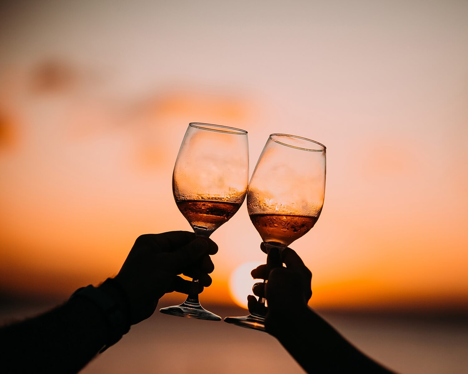 Sunsets Vignerons in the Luberon at sunset