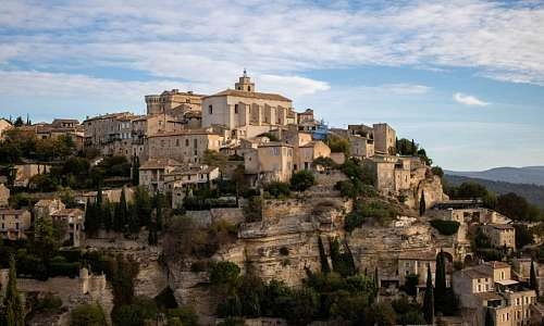 Gordes à vélo