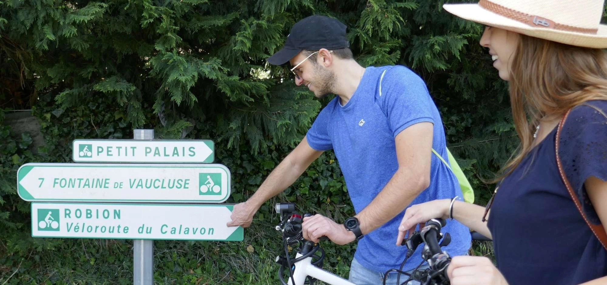 Luberon Cycling Route No.3: Cavaillon, Fontaine-de-Vaucluse and Robion