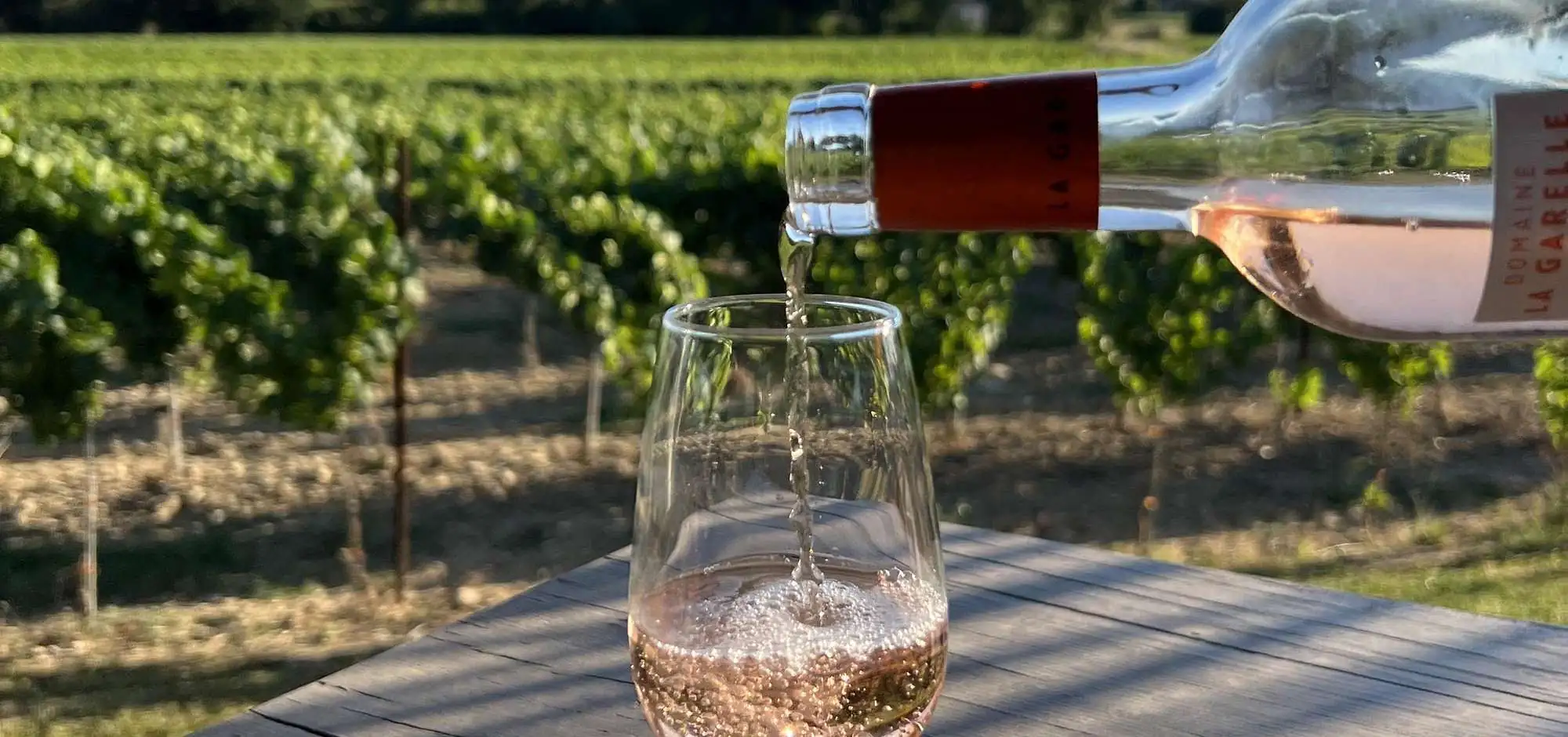 Sunsets in the Luberon at Domaine La Garelle